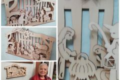 Presepe N° 4 - Autore: Rosa Cappa
