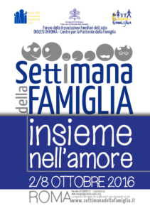 settimana della famiglia 2016